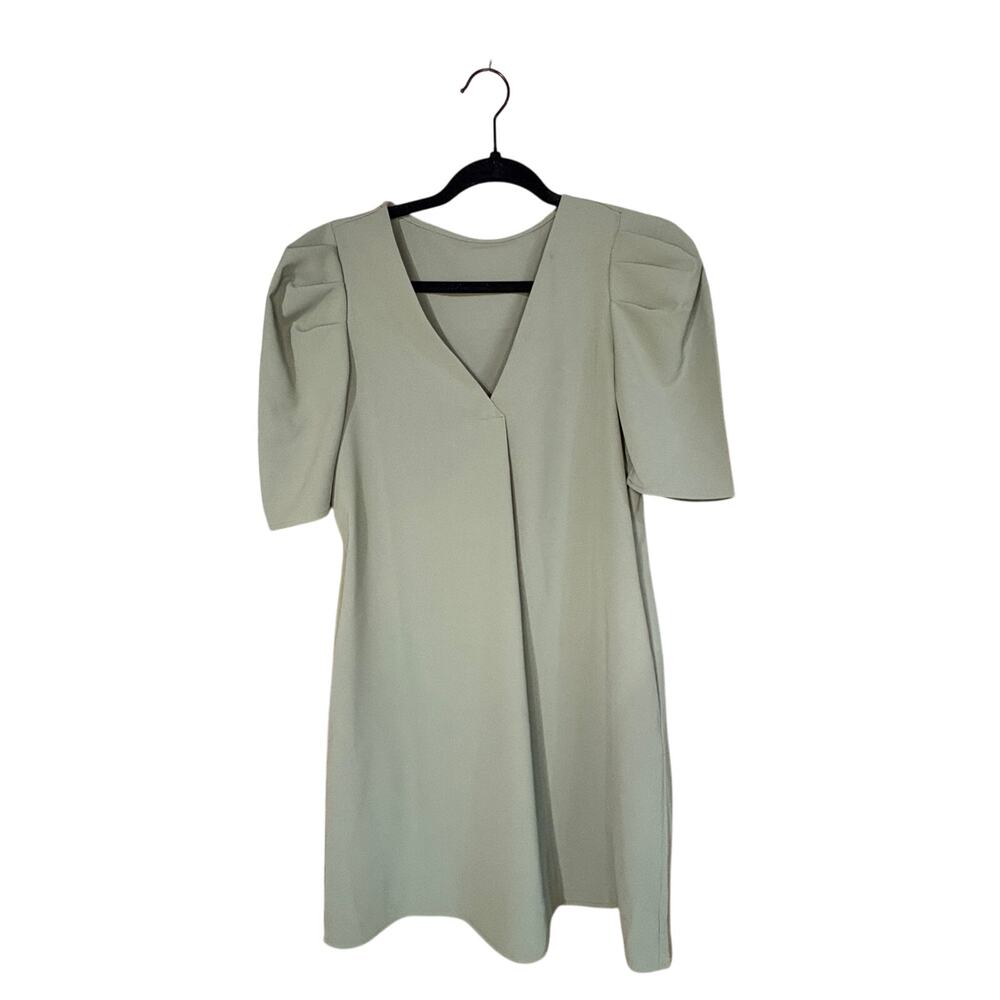 SHEIN Green Slip Dress with Pockets – Size XS – Good Condition